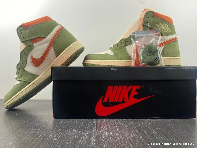 Official Maikesneakers FB9934-300 Craft Jordan Celadon OG Air 1 High 0717